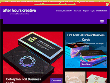 Tablet Screenshot of afterhourscreativestudio.com